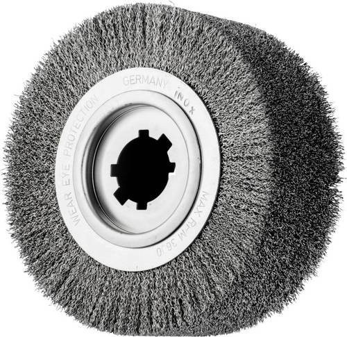 PFERD TOOLS Rundbürste RBU Entgratbürste ungezopft aus Edelstahl mit Bohrung Ø 50,8 mm, Durchmesser: 250 mm, Breite: 100 mm - Bild 1