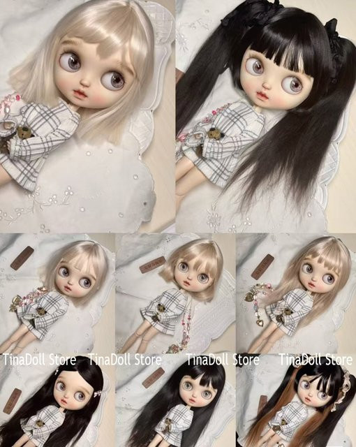 TinaDoll Store Perücken für Blythe, Zubehör, Bunt / Mehrfarbig - Bild 1