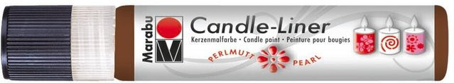 Marabu Candle Liner Mittelbraun 25 ml - Bild 1