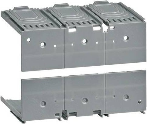 Hager Klemmenabdeckung HYT025H P250 für Rückanschluss und Plug-in in Grau - Bild 1