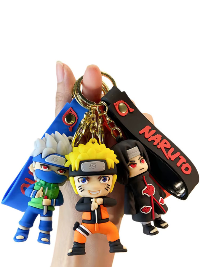 Bandai Naruto Hatake Kakashi Schlüsselanhänger, Kunststoff, Bunt / Mehrfarbig - Bild 2