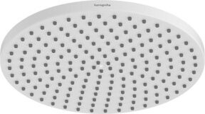 Hansgrohe Raindance S Kopfbrause mit 1 Strahl, Rund, Mattweiß, Durchmesser: 24 cm - Bild 1