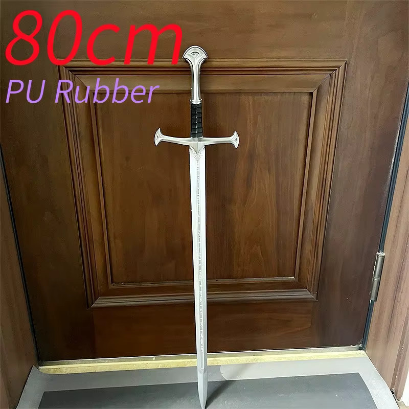 LeiNingYuan Narsil-Schwert, Cos Requisiten, 80 cm, Gummi, Grau - Bild 2