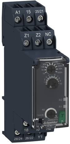 Schneider Electric RE22R2HMR Einschaltverzögerer für DIN-Schiene in Grau - Bild 1