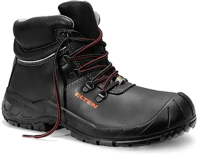 Elten Sicherheitsschnürstiefel Renzo Xw Mid Esd S3 aus Rindleder in Schwarz, Größe 41 - Bild 1