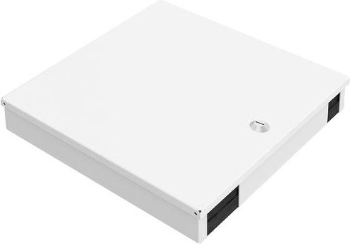 Digitus LWL Unibox Distributionsbox 48 Port unbestückt zur Wandmontage in Weiß und Grau - Bild 1
