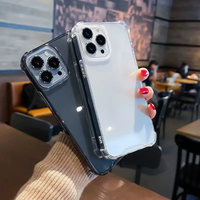 Stoßfeste transparente Silikon Handyhülle von Keai für iPhone 11 bis iPhone 16 Pro Max - Bild 2
