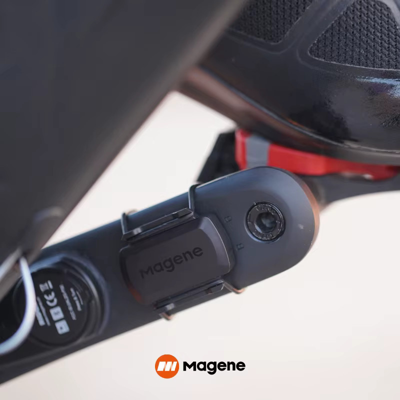 Magene S3+ Trittfrequenzsensor und Geschwindigkeitssensor in Schwarz mit ANT+ und Bluetooth Kompatibilität für Garmin IGP und Bryton Fahrradcomputer - Bild 3