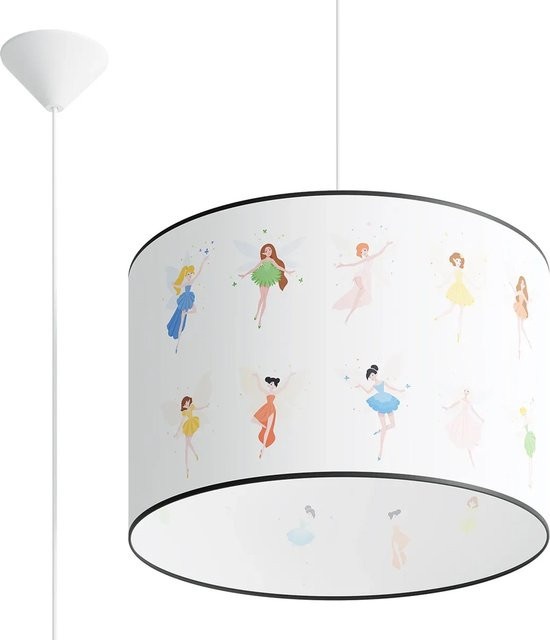 Sollux Lighting Hängeleuchte Fairy 40 Multicolor-farbig modern E27 - Bild 1