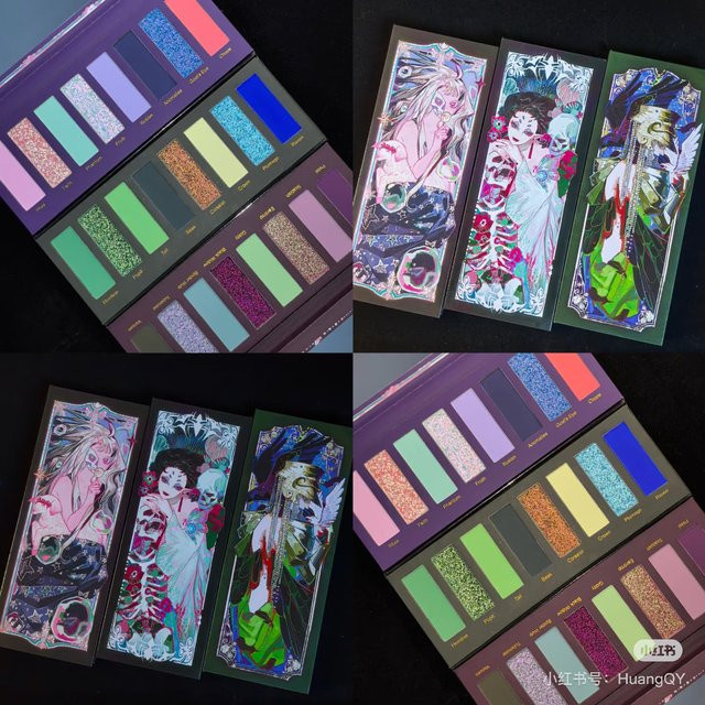 Narimi Lidschatten-Palette, Unisex, schimmernd - Bild 1