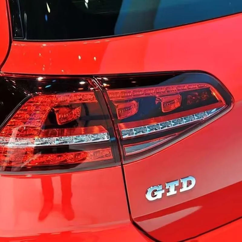 Volkswagen GTD Logo Emblem aus Metall in Silber für VW Golf MK2 MK4 MK5 MK6 MK7 - Bild 3