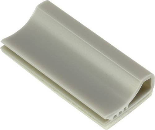 TRU COMPONENTS Befestigungssockel TC-6645732 für Flachbandkabel in Hellgrau, 100 Stück - Bild 1
