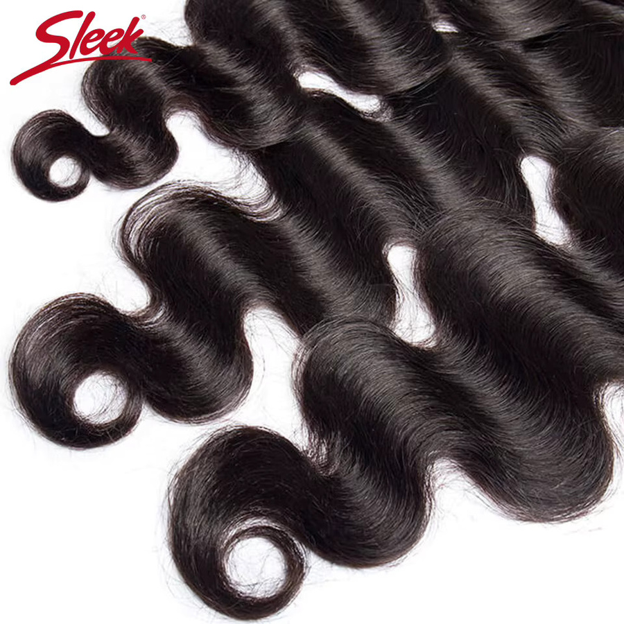 Sleek Brasilianische Körper Welle Haar Extensions, Remy Haar Bundles, Unisex - Bild 5