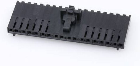 Molex Buchsengehäuse-Kabel Schwarz mit 18 Polen und 2,54 mm Rastermaß 50579418 - Bild 1