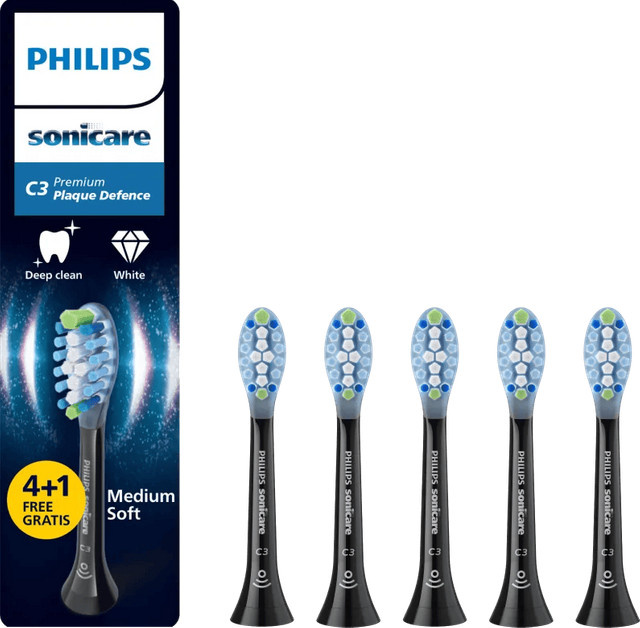 Philips Sonicare Premium Plaque Defense, Schwarz - Bild 1