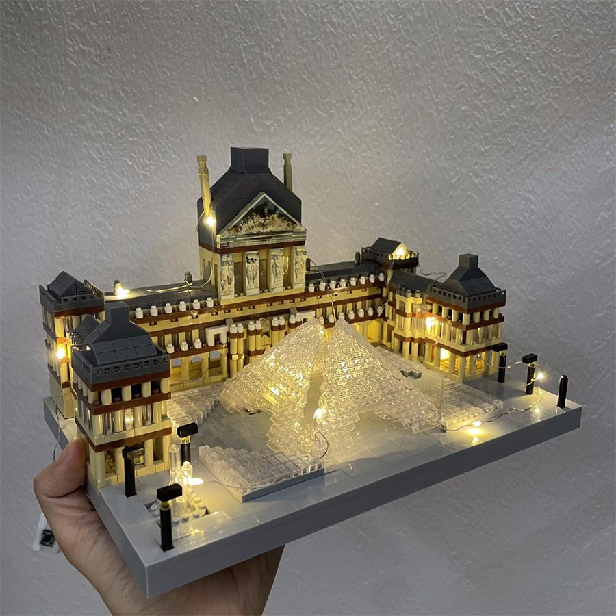 Linyi toy Lamellenbaukasten LED-beleuchtet - Bild 1