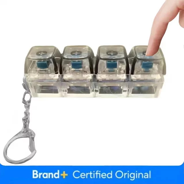 amagi Schlüsselanhänger LED-Tastatur, Unisex - Bild 1