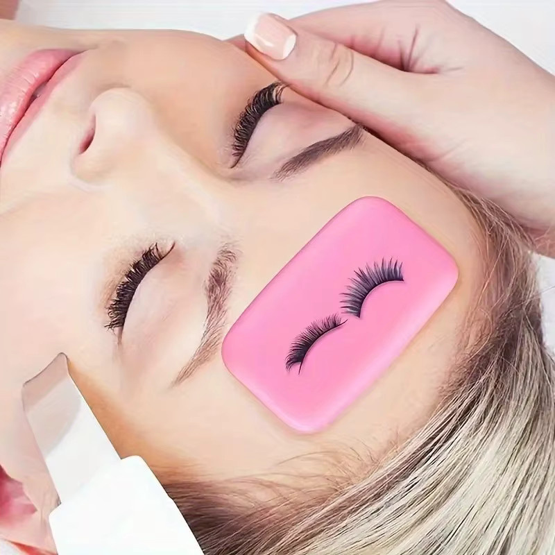 Silikon Augenpads für Wimpernverlängerungen, Pink, Unisex - Bild 3