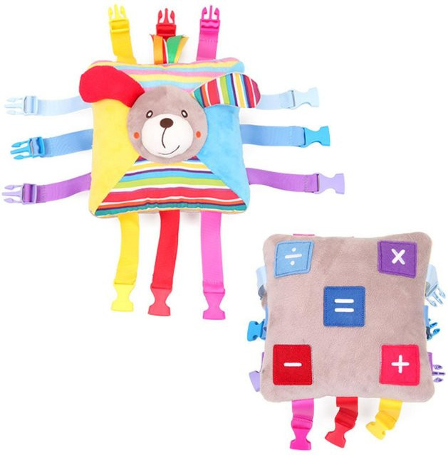 Binchi Outdoor Product Frühes Lernen mit Schnallen Montessori, Plüschtier, ab 0 Jahre - Bild 1