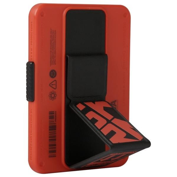Skinarma iPhone Case mit magnetischem Griffständer in Orange - Bild 2