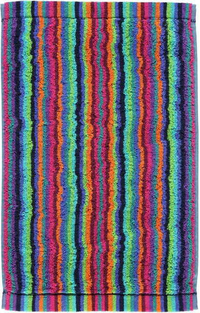 Gästetuch cawo LIFESTYLE Streifen Multicolour aus Baumwoll-Terry - Bild 1