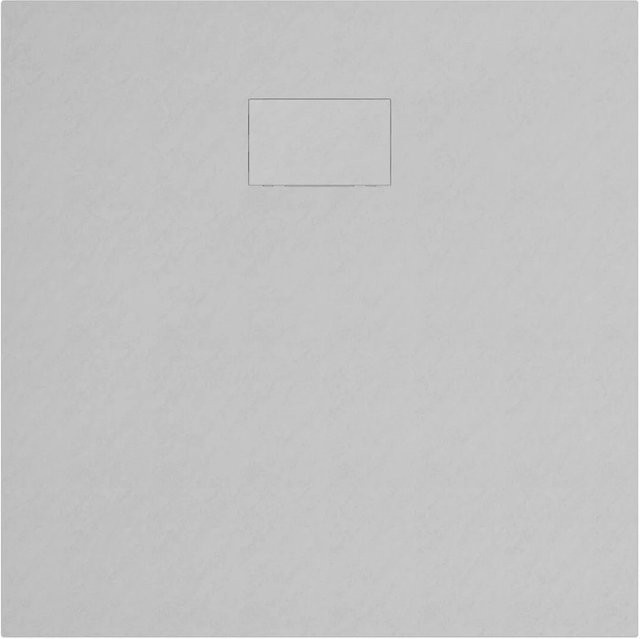 Schulte Duschwanne ExpressPlus Midra Mineralguss Quadrat Weiß B/B: 90 x 90 cm - Bild 1