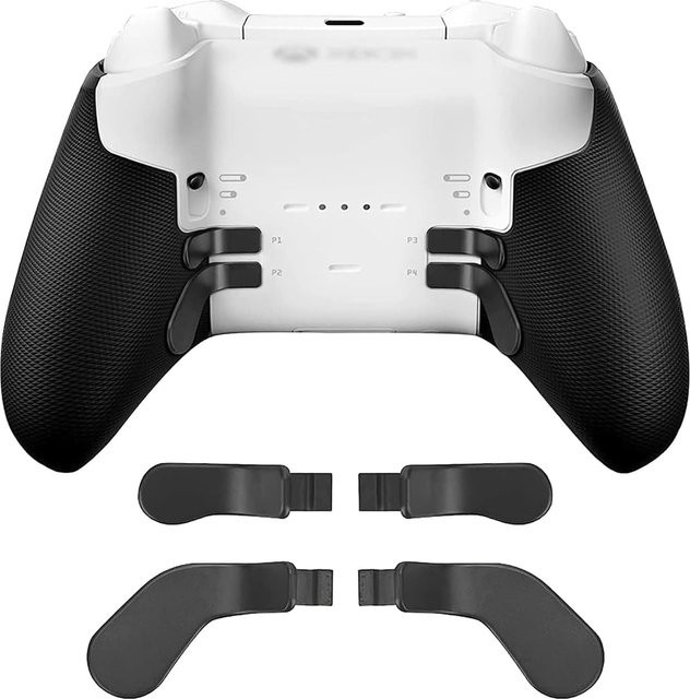 Aolion 4 Stück Paddles Ersatzteile in Schwarz für Xbox Elite Controller, Xbox One Elite und Elite Series 1 sowie Series 2 - Bild 1