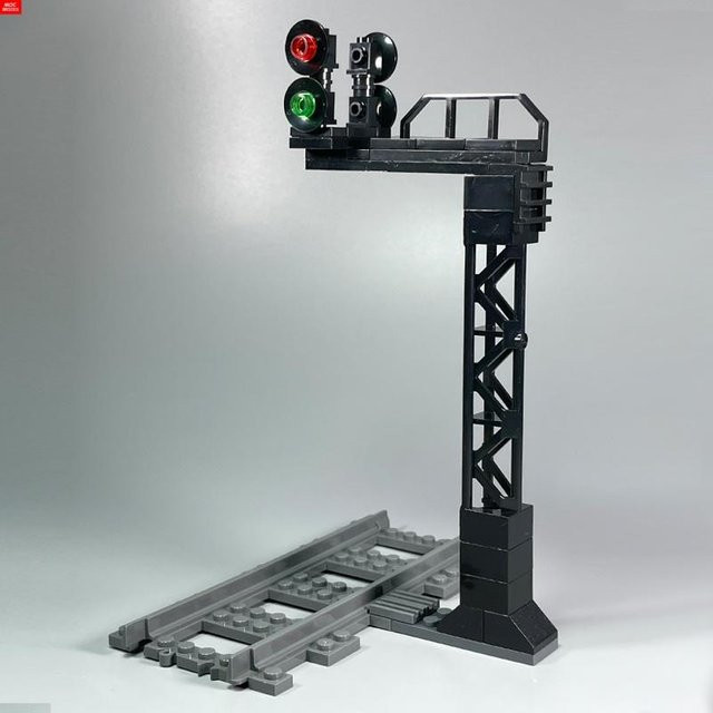 Yiran toy MOC Bausteine Bahnverkehr Straße, Lernorientiert, ab 6 Jahren - Bild 1