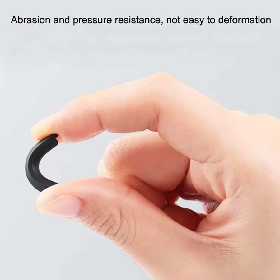 Anti-Staub-Stecker aus weichem Silikon für Apple MacBook Pro und MacBook Air (USB-C und USB-A), Farbe: Schwarz - Bild 1