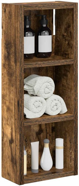 Badezimmer-Wandschrank von VD Home Furnishing aus Holz in Geräucherte Eiche, B/T/H: 20 x 10 x 50 cm - Bild 1