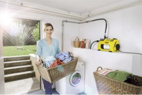 Kärcher Gartenpumpe BP 7 Home & Garden in Gelb-Schwarz mit 6000 l/h und 60 m Förderhöhe - Bild 2