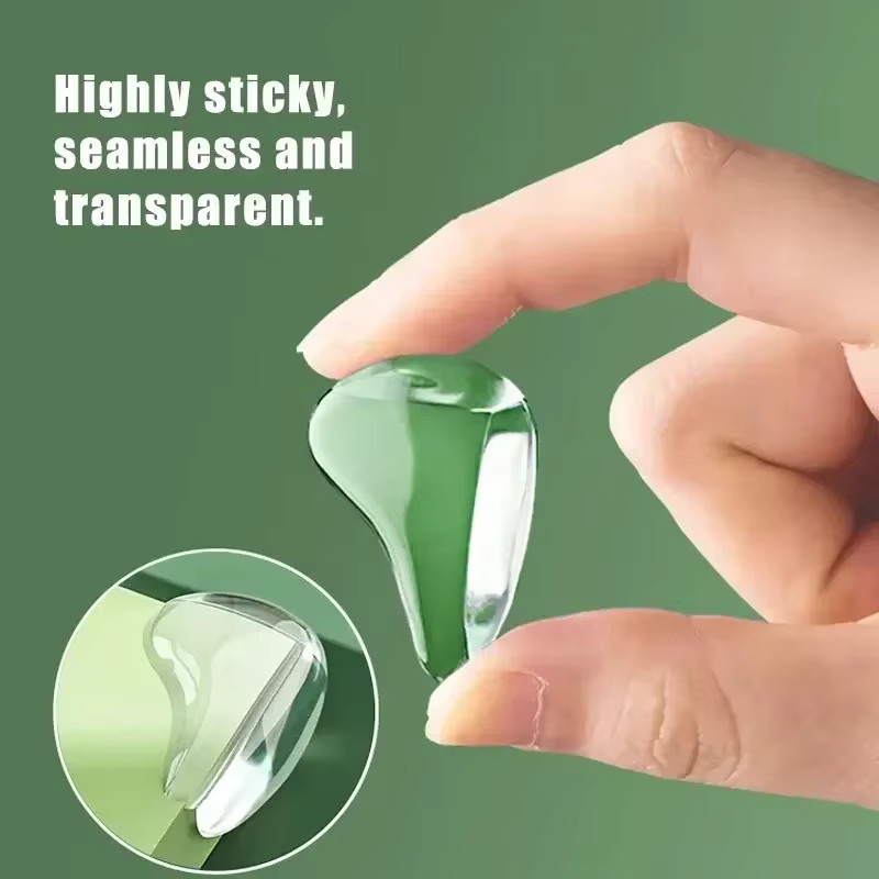 XUNYI 10er Set Transparente Anti-Kollision Eckenschutz Protektoren aus Kunststoff für Möbel und Couchtische zum Schutz von Kindern - Bild 3