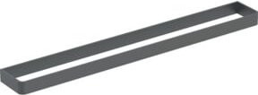Geberit Handtuchhalter in Grau, matt pulverbeschichtet, Breite: 42,2 cm - Bild 1