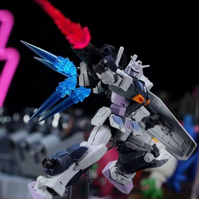 Bandai Gundam Rx-78-2 G3 Farbschema Mech Montagemodell, Actionfiguren - Bild 1