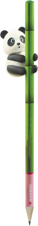 Legami Bleistift mit Panda Radiergummi in Graphit