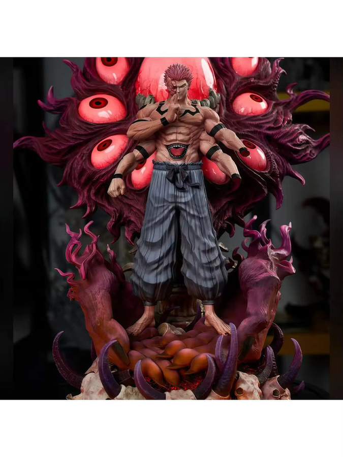 Bandai Jujutsu Kaisen Ryomen Sukuna Figur, Einzelfigur, Kunststoff - Bild 3