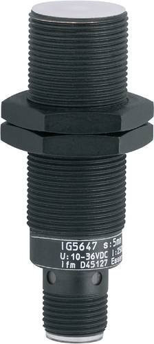 Ifm Electronic Induktiver Sensor IG5647 PNP Schwarz - Bild 1