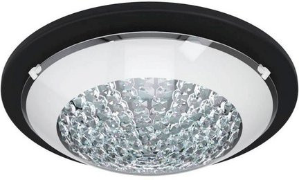 Eglo Wand- und Deckenleuchte ACOLLA 1 aus Stahl in Schwarz mit LED und 3000K - Bild 1