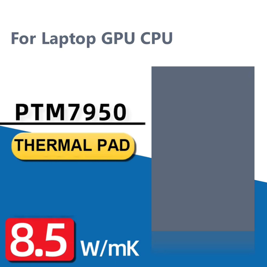 Honeywell PTM7950 Wärmeleitpad in Grau für Laptop CPU und GPU mit 8,5 W/mK Wärmeleitfähigkeit - Bild 3