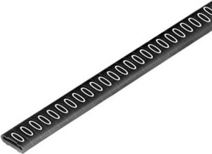 Weidmüller CLI M 2-4 SW/WS 0 CD Kennzeichnungsring Aufdruck 0 in Schwarz und Weiß mit Außendurchmesser 10 bis 317 mm - Bild 1
