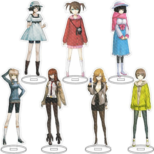 Bandai Steins;Gate Anime-Spielfigur, Acryl-Ständer, 16cm - Bild 1
