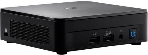 Asus Barebone NUC 12 Pro Slim Kit RNUC12WSKI700002I in Schwarz mit Intel Core i7-1260P und Intel Iris Xe Grafik - Bild 1