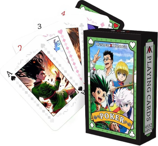Fashnics Hunter X Hunter Anime Poker, Brettspiel, ab 14 Jahren - Bild 1