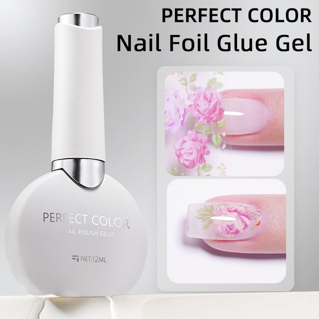Perfect Color Nagelfolie Kleber Transfer Gel, 12 ml - Bild 1