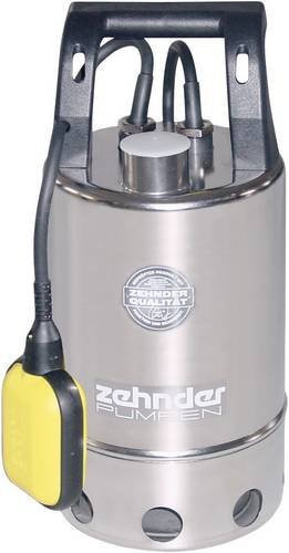 Zehnder Pumpen 15239 Schmutzwasser-Tauchpumpe aus Edelstahl in Silber mit 10000 l/h und 9m Förderhöhe - Bild 1