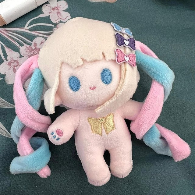 Yiran Health & Beauty Omgkawaiiangel Mädchen, Plüsch Schlüsselanhänger, 10cm - Bild 1