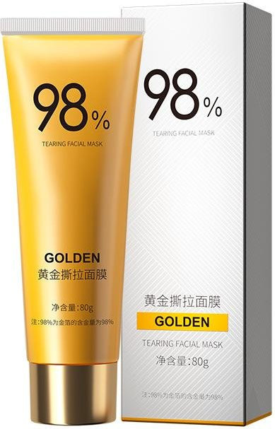 Goldene Peel-off Gesichtsmaske zur Tiefenreinigung, 80g, Normale Haut - Bild 1