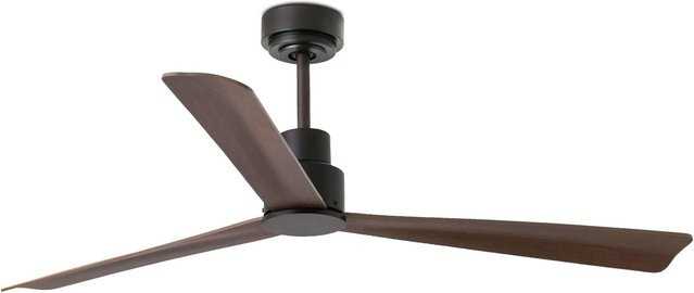 FARO Energiespar Deckenventilator Nassau mit Fernbedienung, Braun, Durchmesser: 128 cm - Bild 1