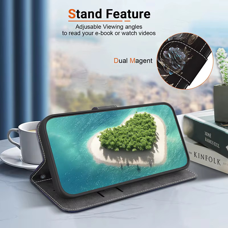 Magnetische Cartoon Brieftasche mit Standfunktion als Flip Cover für Motorola Moto G10 G22 G30 G51 G52 G42 G62 G72 G73 G60 Play G8 G9 Power - Bild 5