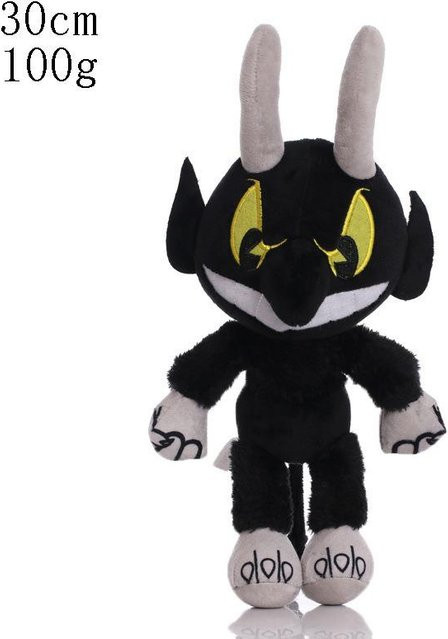 Cuphead Mugman Plüschpuppe, 22-30cm, ab 3 Jahre - Bild 1